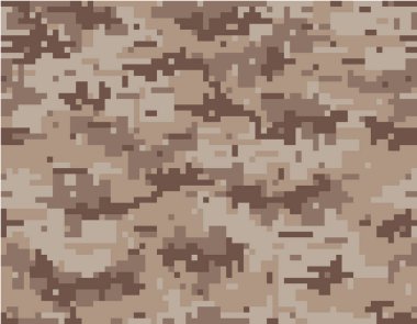 Çöl kamuflajı kusursuz desen.