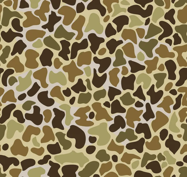 Camouflage Nahtlose Muster Steinformen — Stockvektor