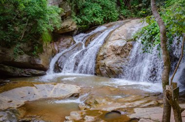 kuzey Tayland şelale