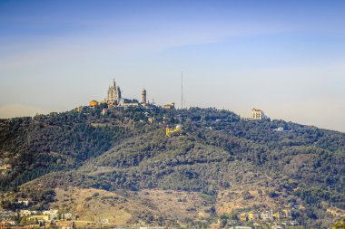Tibidabo hill Barcelona, İspanya