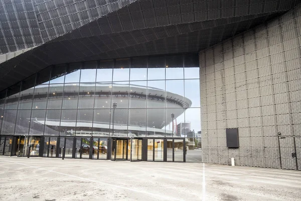 Spodek och internationell kongress centrala Katowice, Polen — Stockfoto