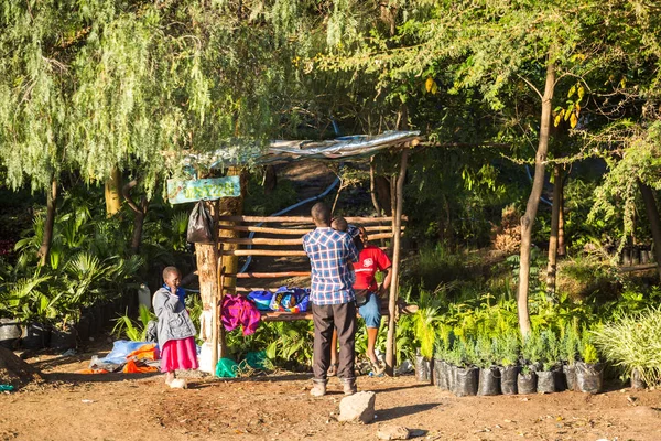 Negocio de jardinería africana — Foto de Stock