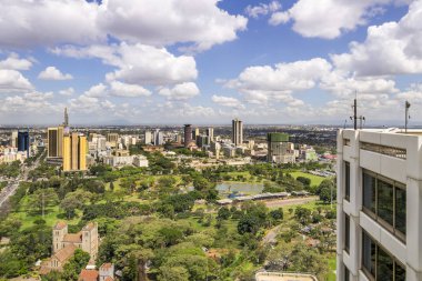 Nairobi cityscape - Kenya sermaye şehir