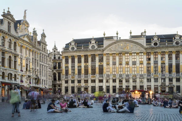 Plaza principal en Bruselas, Bélgica —  Fotos de Stock