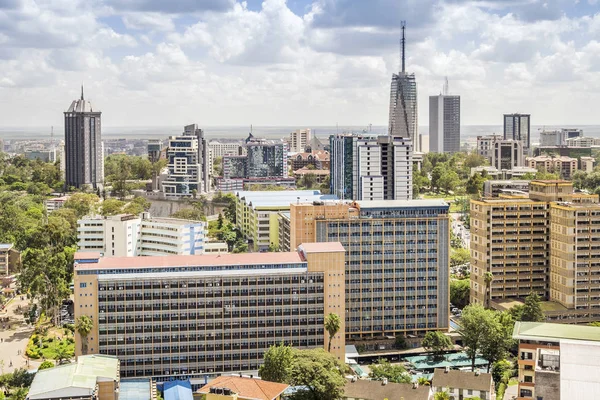 Nairobi stadsbilden - kapital staden i Kenya — Stockfoto