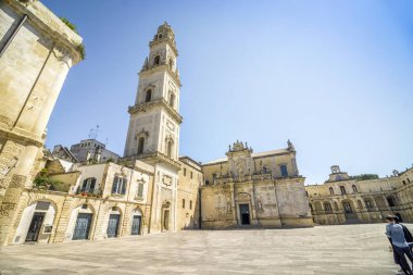 Tarihi katedral Lecce, İtalya müteşekkil olduğunu