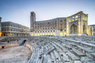 Antik amfitiyatro Lecce, İtalya
