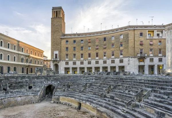 Anfiteatro em Lecce, Italia — Fotografia de Stock