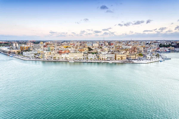 Panorama aéreo de Brindisi, Puglia, Italia — Foto de Stock