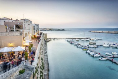 Güzel Otranto Adriyatik Denizi, İtalya