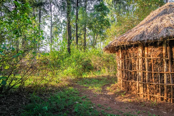 Casa rural tradicional de Kenia, Bomas de Kenia, Nairobi —  Fotos de Stock