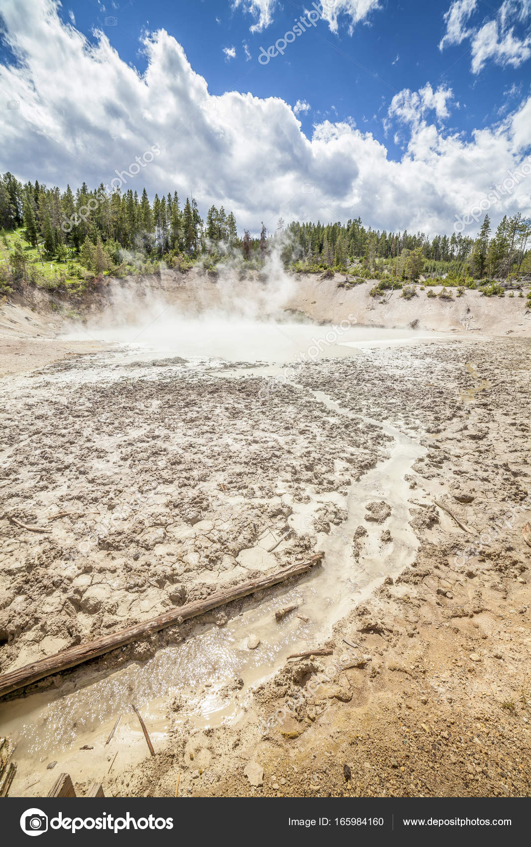 Vulkan yellowstone national park