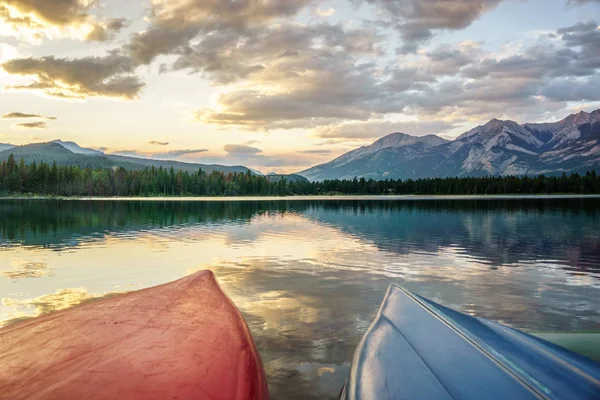 Edith Lake, Jasper, Alberta, Kanada — Stock fotografie