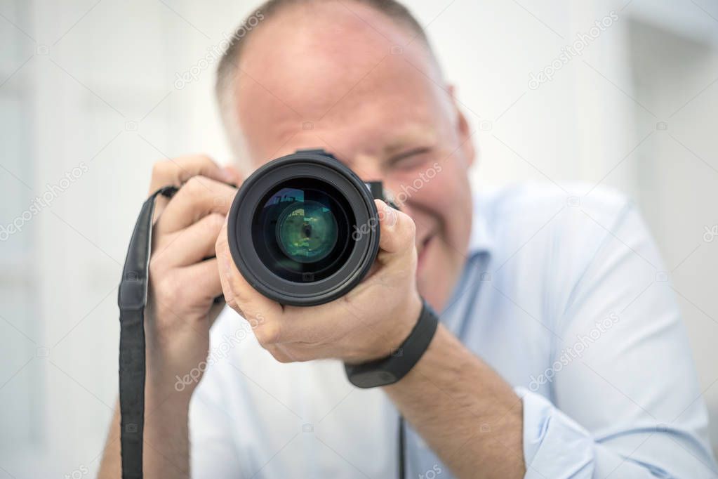Portrait of the photographer 