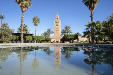 Fas 'ın Marakeş kentindeki 12. yüzyıldan kalma bir cami.