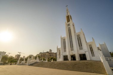 Maputo Katedrali Maputo, Mozambik 'in kalbindeki Independence Meydanı' nda.