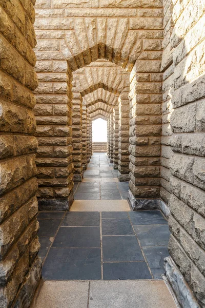 Güney Afrika Pretoria Gelen Afrikalı Yerleşimcilerin Anısına Voortrekker Anıtı Nın — Stok fotoğraf