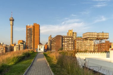 Johannesburg, Güney Afrika 'nın merkezindeki ünlü Constitution Hill