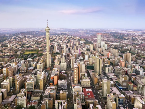 Architektur Der Innenstadt Von Johannesburg Südafrika Stockbild