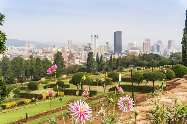 Union Buildings Park Und Pretoria Innenstadt Südafrika Stockbild