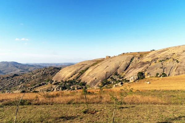 Beautiful Hilly Landscape Small African Country Called Eswatini — Stock Photo, Image