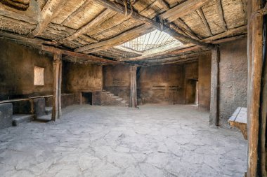 Ouarzazate, Fas - 18 Mart 2020: Sinema Atlas Stüdyoları 'nda Gladyatör Film Seti