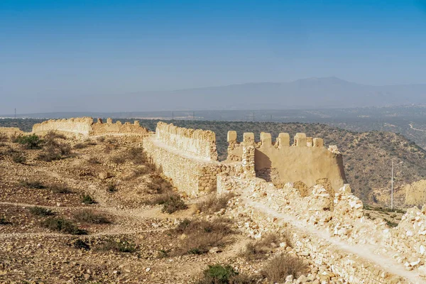 Oufella Hill Ruins Old City Walls Agadir Destroyed Earthquake Morocco — Stock Photo, Image