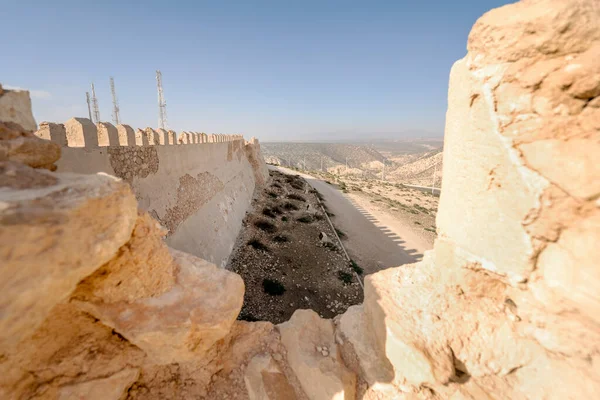 Rovine Della Collina Oufella Con Vecchie Mura Della Città Agadir — Foto Stock