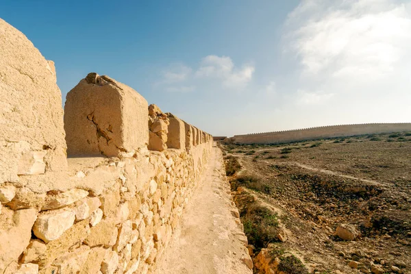 Oufella Ruinen Mit Alten Stadtmauern Von Agadir Die Durch Erdbeben — Stockfoto