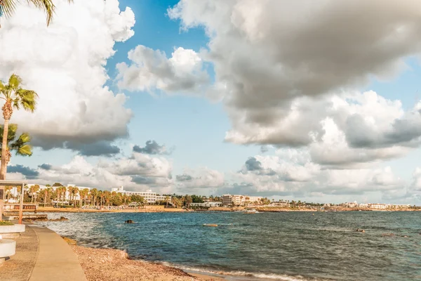 Uitzicht op de Middellandse Zee. — Stockfoto