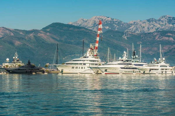 Elit Tivat Karadağ - lüks yat limanına Akdeniz bölgesinin .