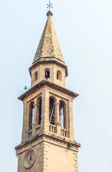 Церква Святої Іван в Старе місто Будва, Чорногорія. — стокове фото
