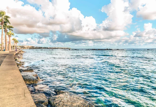 Вид Набережную Гавани Пафоса Кипр — стоковое фото