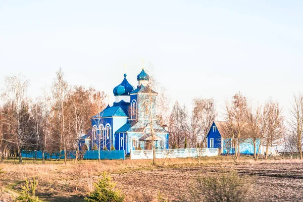 Belle Église Près Ville Rivne Ukraine — Photo