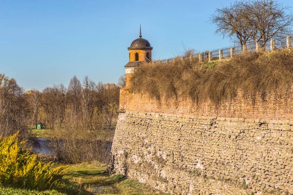 Watchtower Moat Ancient Fortress Dubno Rivne Region Ukraine — Stock Photo, Image