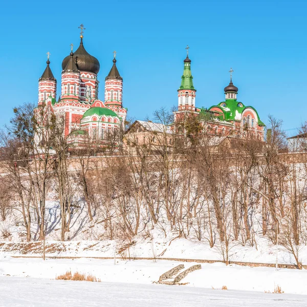 Blick Auf Das Kirchengebäude Panteleimon Kathedrale Eine Orthodoxe Kathedrale Einem — Stockfoto