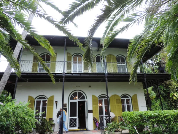 Hemingway House Key West Floryda Usa — Zdjęcie stockowe