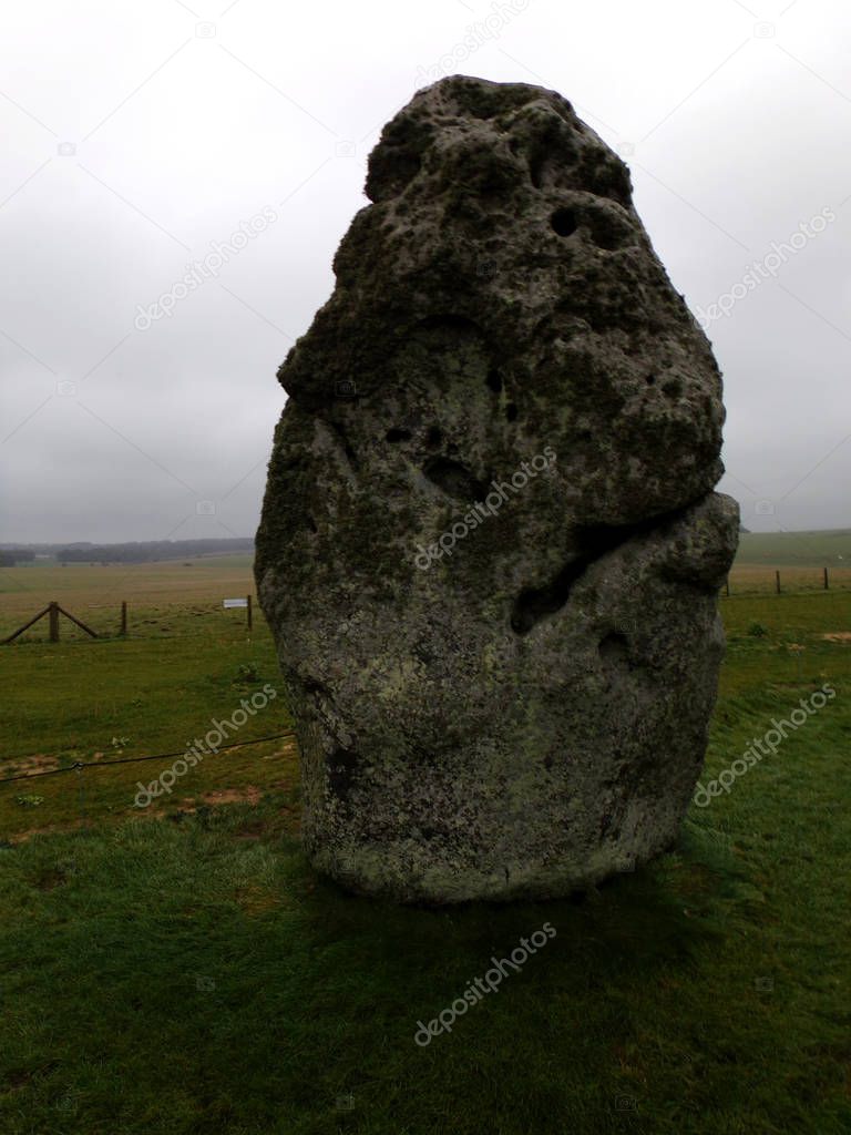 Stonehenge - Prehistoric Monument on Salisbury Plain in Wiltshire, England, UK