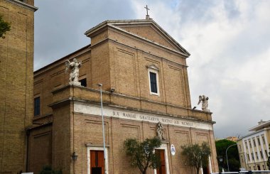 Roma şehrinde Santa Maria delle Grazie al Trionfale