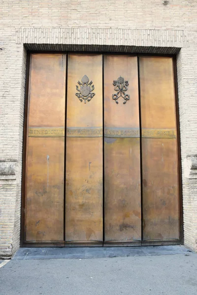 Porta Pontifex Massimo Vaticano Roma Italia — Foto Stock