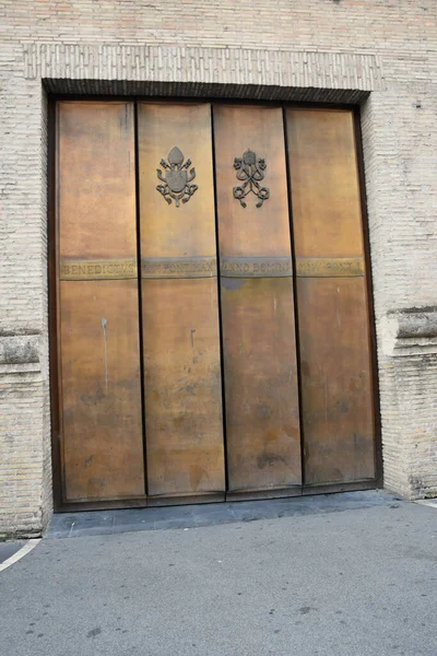 Porta Pontifex Massimo Vaticano Roma Italia — Foto Stock