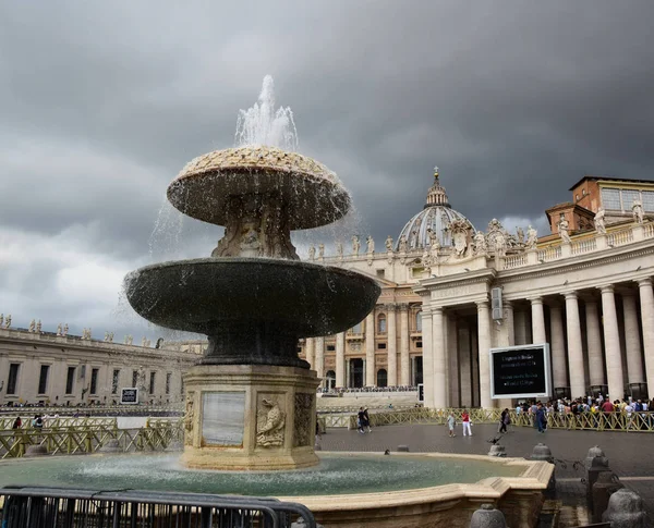 Piazza San Pietro Obelisco Piazza San Pietro Citt Del Vaticano — Photo