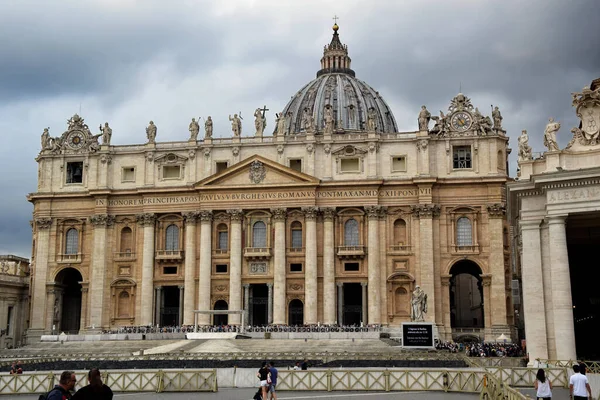 Piazza San Pietro Obelisco Piazza San Pietro Citt Del Vaticano — Stock Fotó