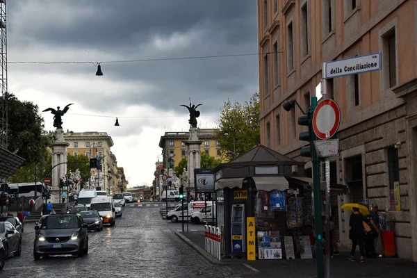 イタリア ローマのコンフィリアシオン通り — ストック写真