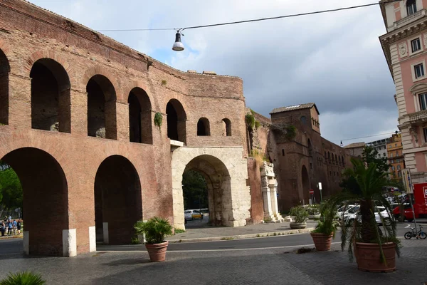 Porta Pinciana Cidade Roma Itália — Fotografia de Stock
