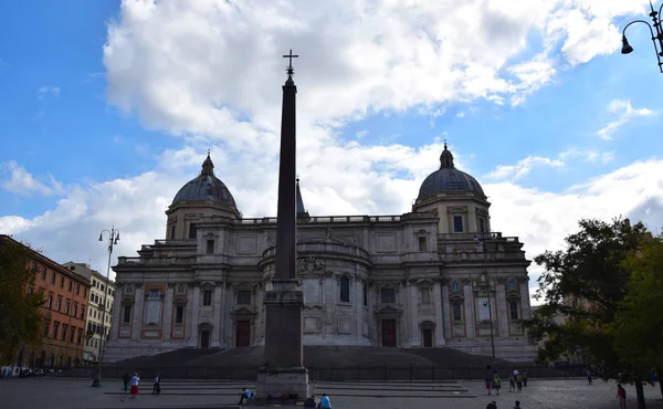 Basilica Santa Maria Maggiore Basilica Santa Maria Maggiore Nella Città — Foto Stock