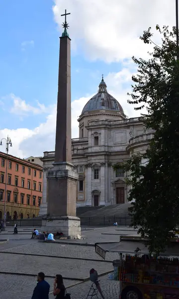 Basilica Santa Maria Maggiore Basilica Santa Maria Maggiore Nella Città — Foto Stock