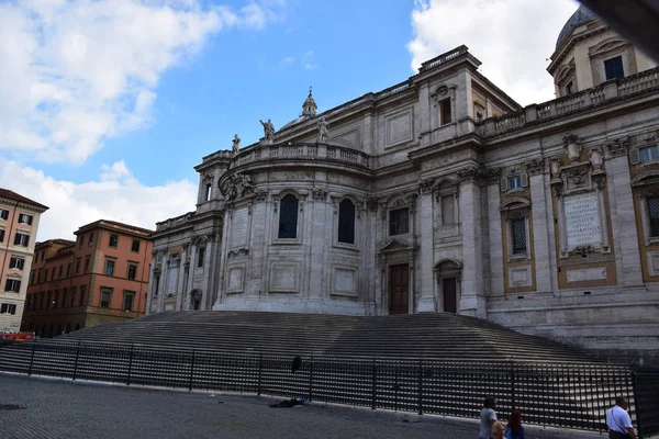 Basilica Santa Maria Maggiore Talya Nın Roma Şehrinde Aziz Mary — Stok fotoğraf