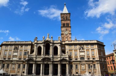 Basilica di Santa Maria Maggiore - İtalya 'nın Roma şehrinde Aziz Mary Bazilikası