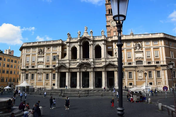 Basílica Santa Maria Maggiore Basílica Santa Maria Maior Cidade Roma — Fotografia de Stock